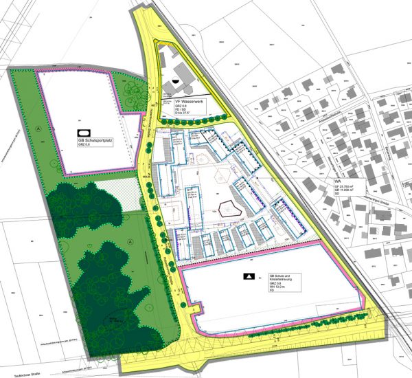 Bebauungsplan Planteil "Schule und Wohnen - Hohenbrunn West", Hohenbrunn